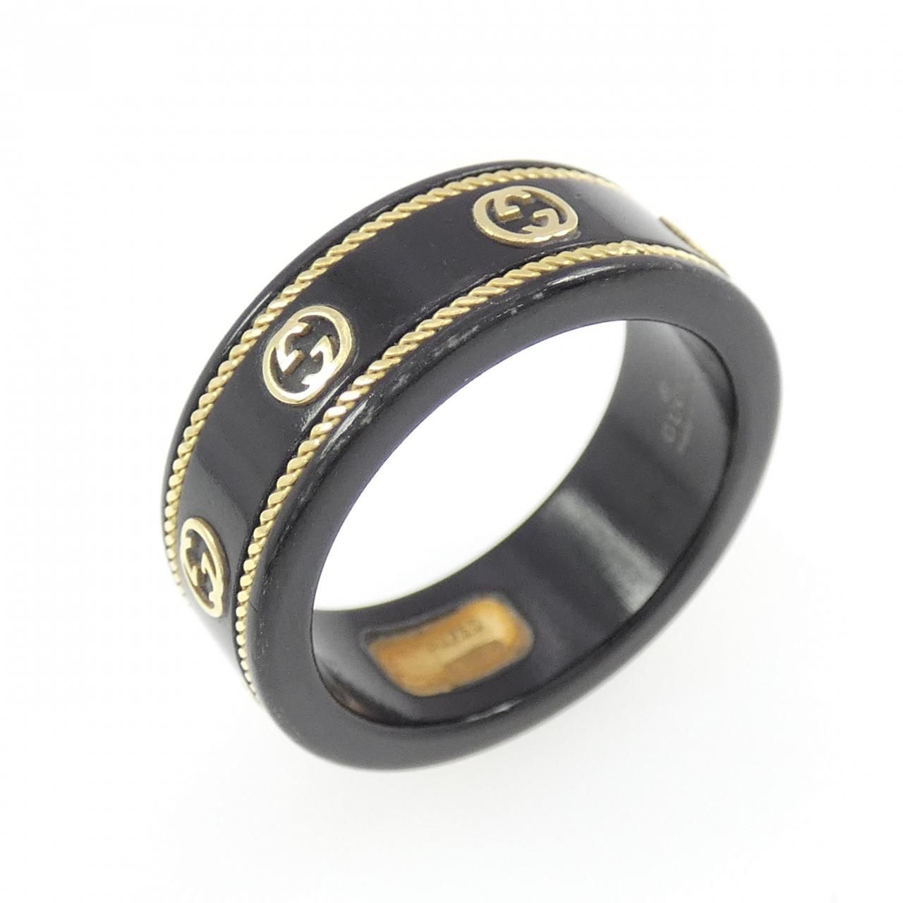 Gucci Interlocking Ring Gold