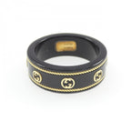 Gucci Interlocking Ring Gold — view 2