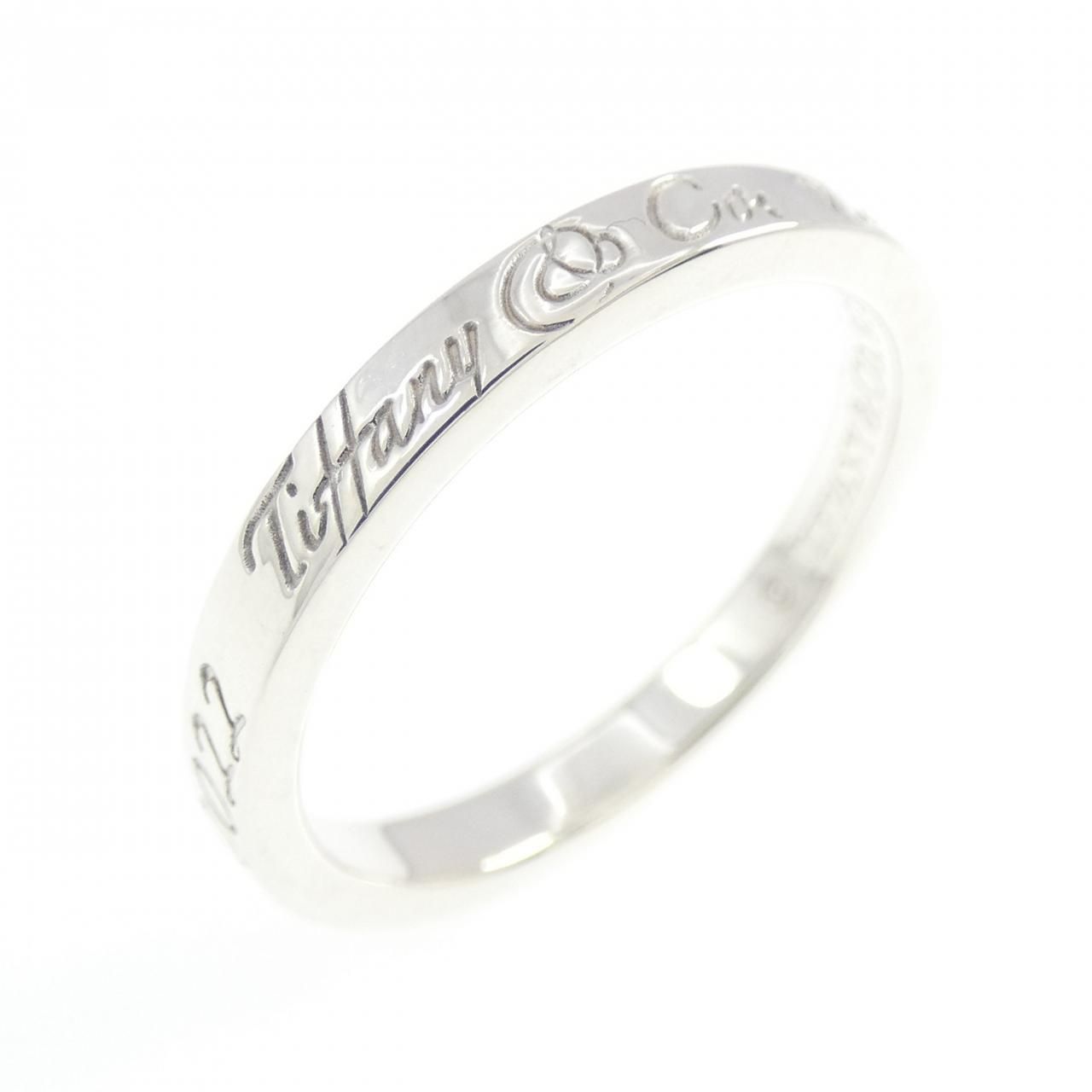 Tiffany & Co Notes Narrow Ring