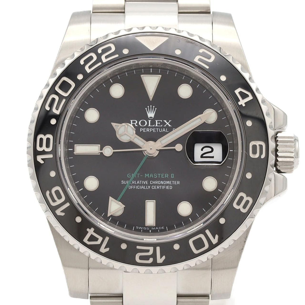 Rolex GMT Master II SS Automatic Winding M Number Watch