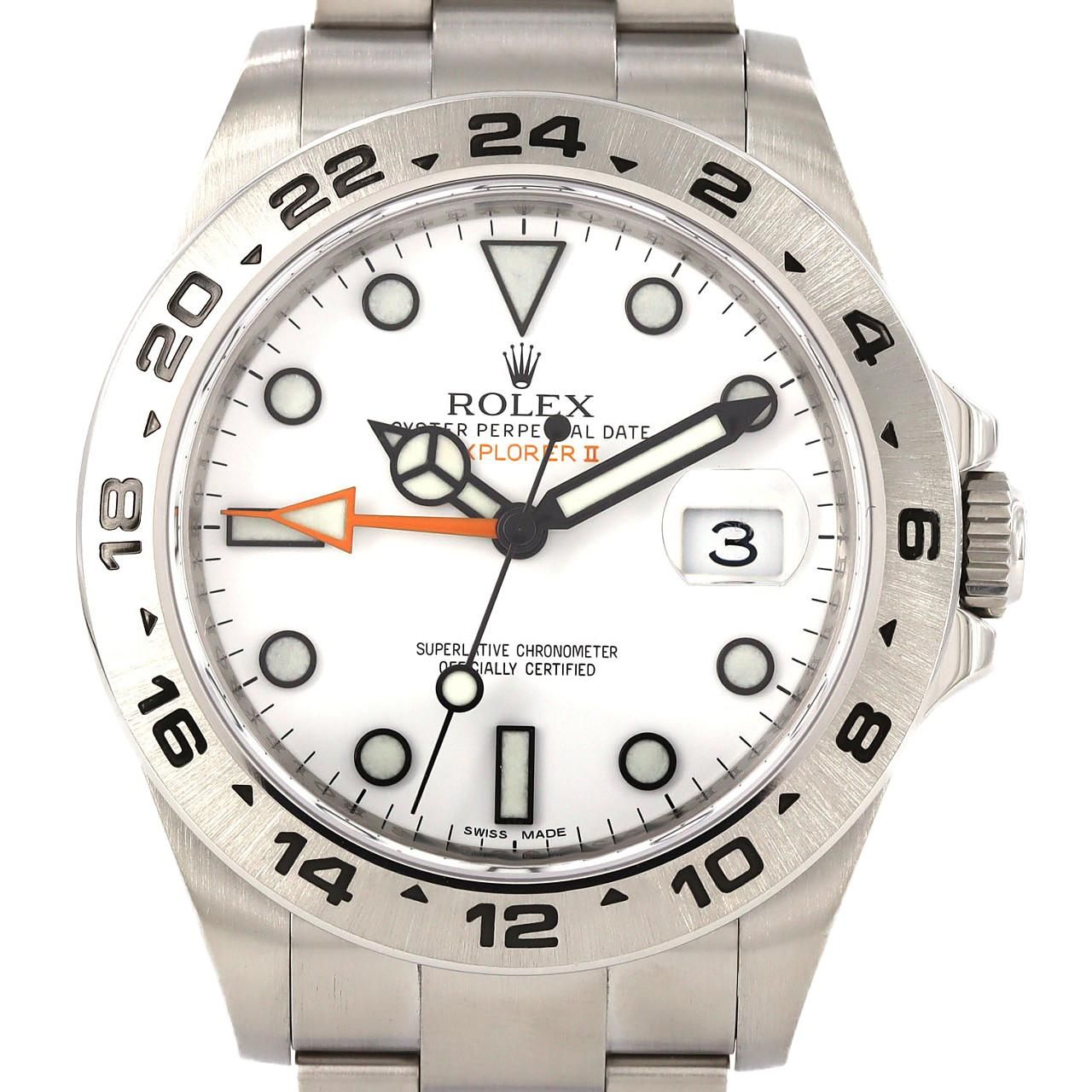 Rolex Explorer II SS Automatic Winding Watch