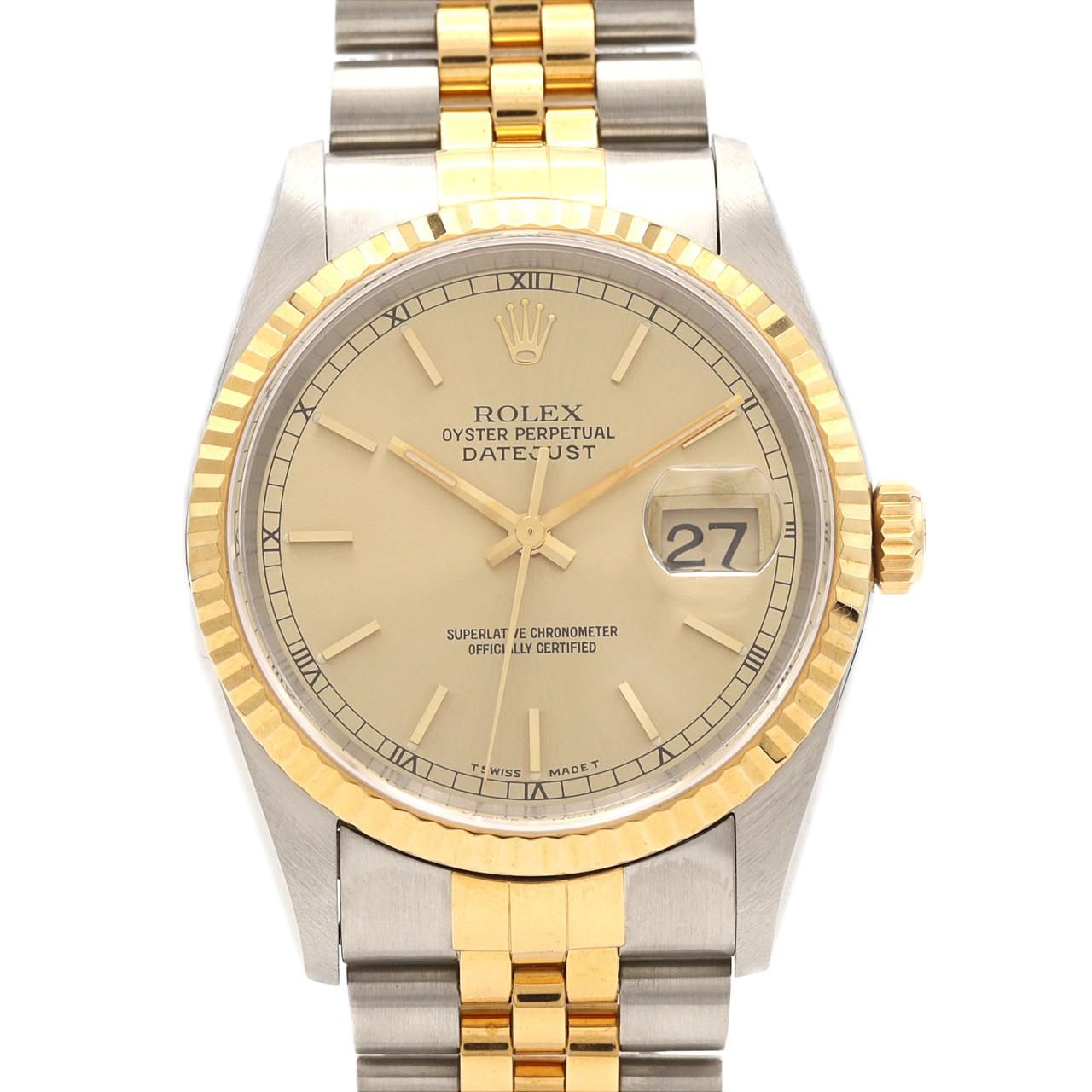 Rolex Datejust Automatic Winding T Number Watch