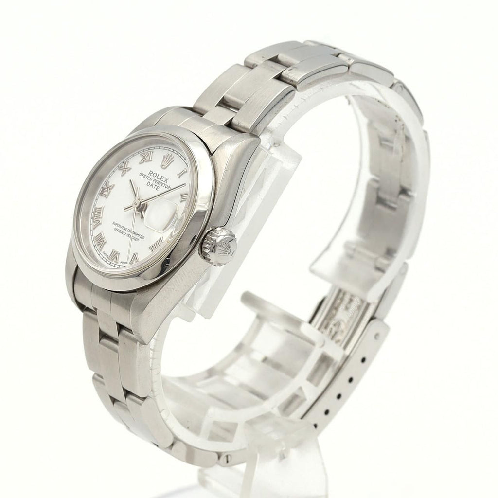 Rolex Oyster Perpetual Date SS Automatic Winding Number Watch — view 2