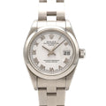 Rolex Oyster Perpetual Date SS Automatic Winding Number Watch