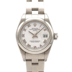 Rolex Oyster Perpetual Date SS Automatic Winding Number Watch