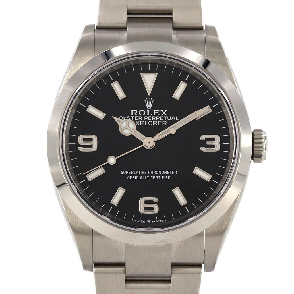 Rolex Explorer I SS Automatic Winding Watch