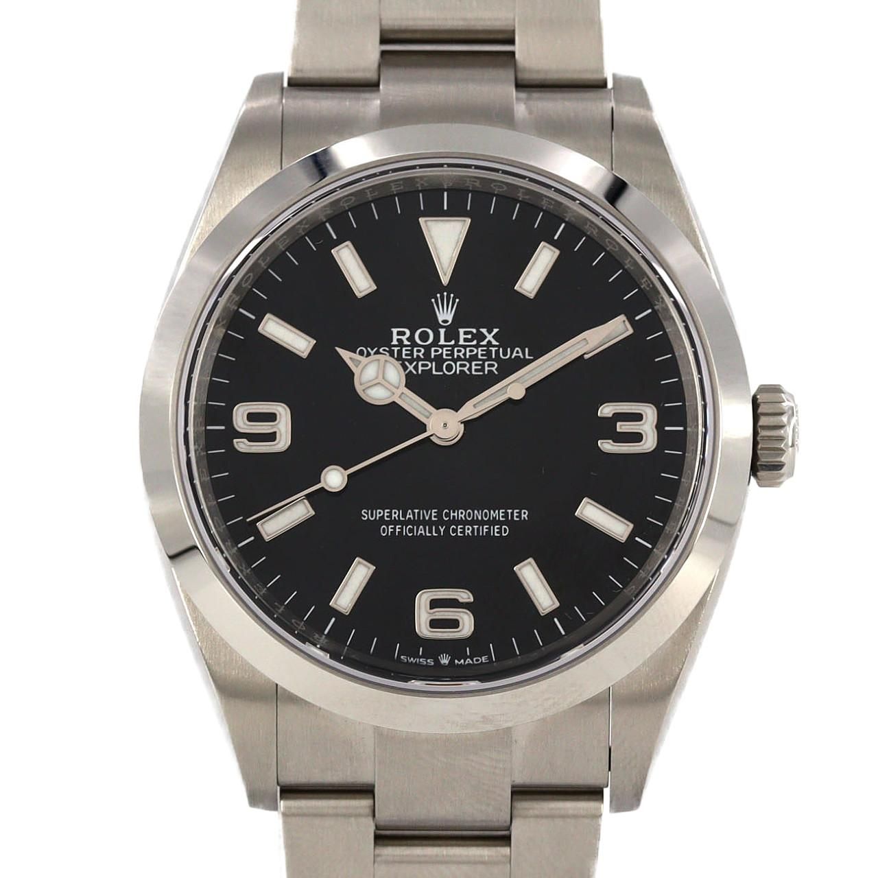 Rolex Explorer I SS Automatic Winding Watch