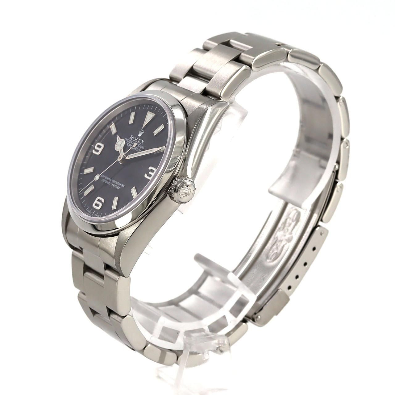 Rolex Explorer I SS Automatic Winding a Number Watch — view 2