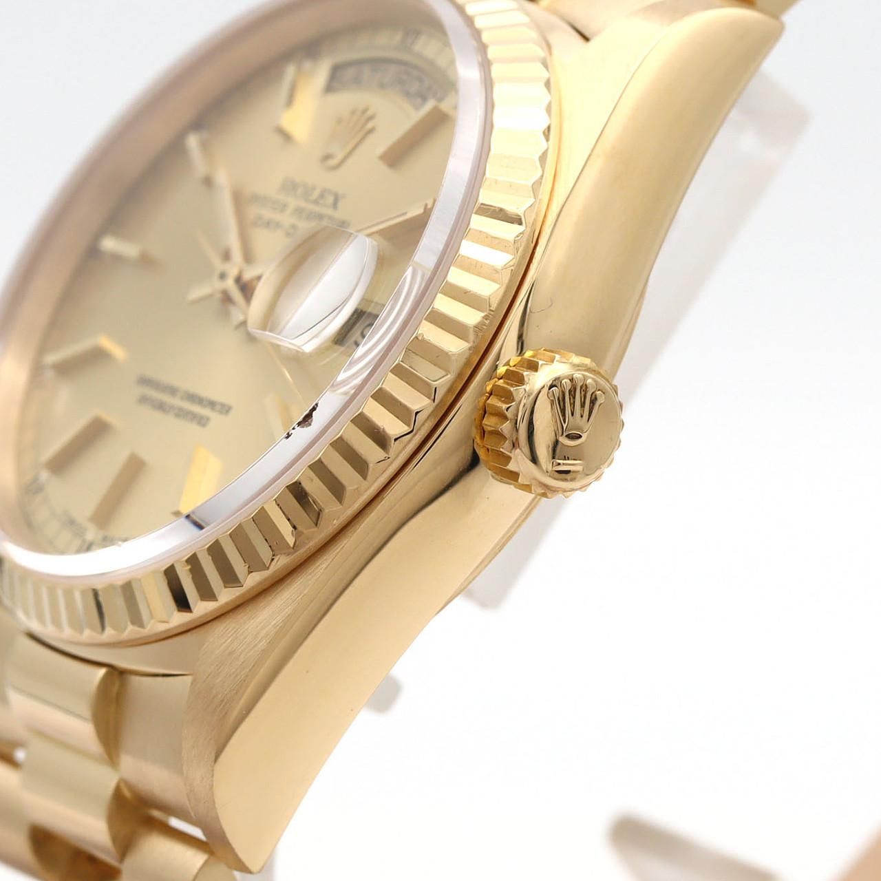 Rolex Day Date YG Automatic Winding Number Watch — view 4
