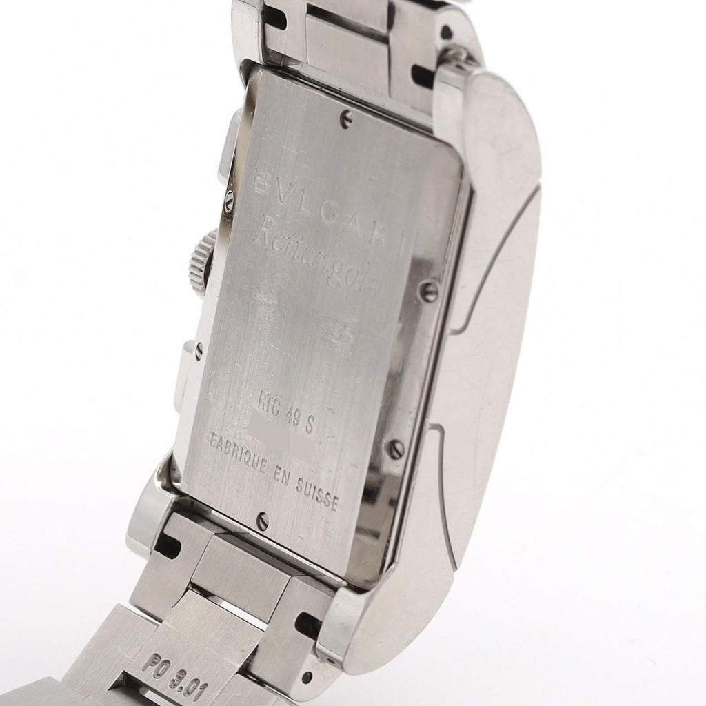 Bvlgari Rettangolo Chrono SS Quartz Watch — view 5