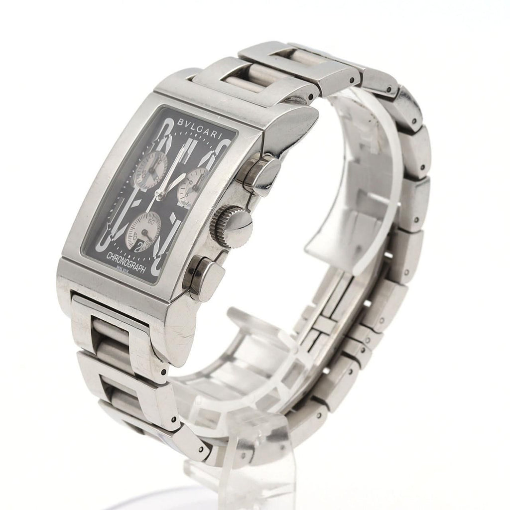 Bvlgari Rettangolo Chrono SS Quartz Watch — view 2