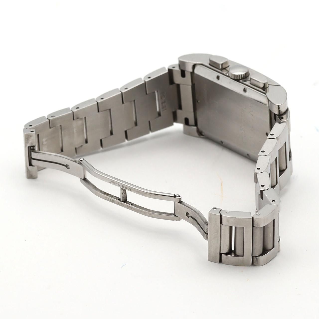 Bvlgari Rettangolo Chrono SS Quartz Watch — view 6