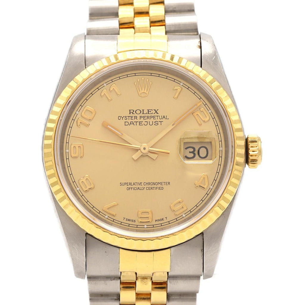 Rolex Datejust Automatic Winding Number Watch