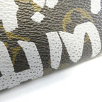 Louis Vuitton Monogram Graffiti Porte Monet Cles Wallet — view 4