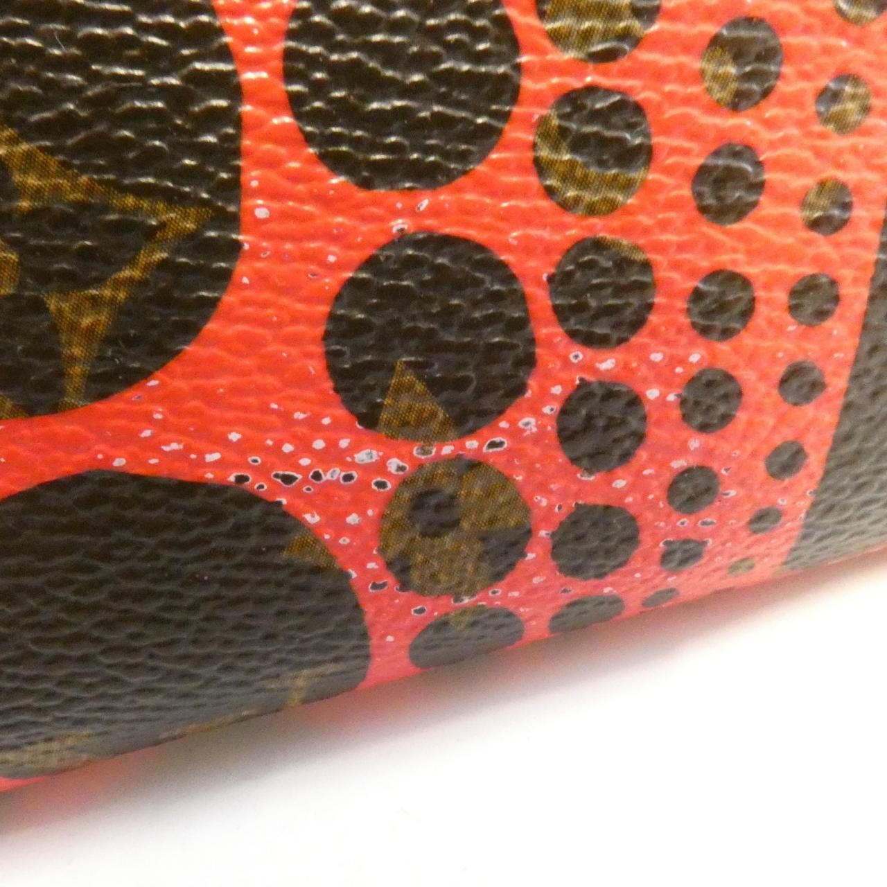 Louis Vuitton Monogram Pumpkin Dot Wallet Yayoi Kusama — view 4