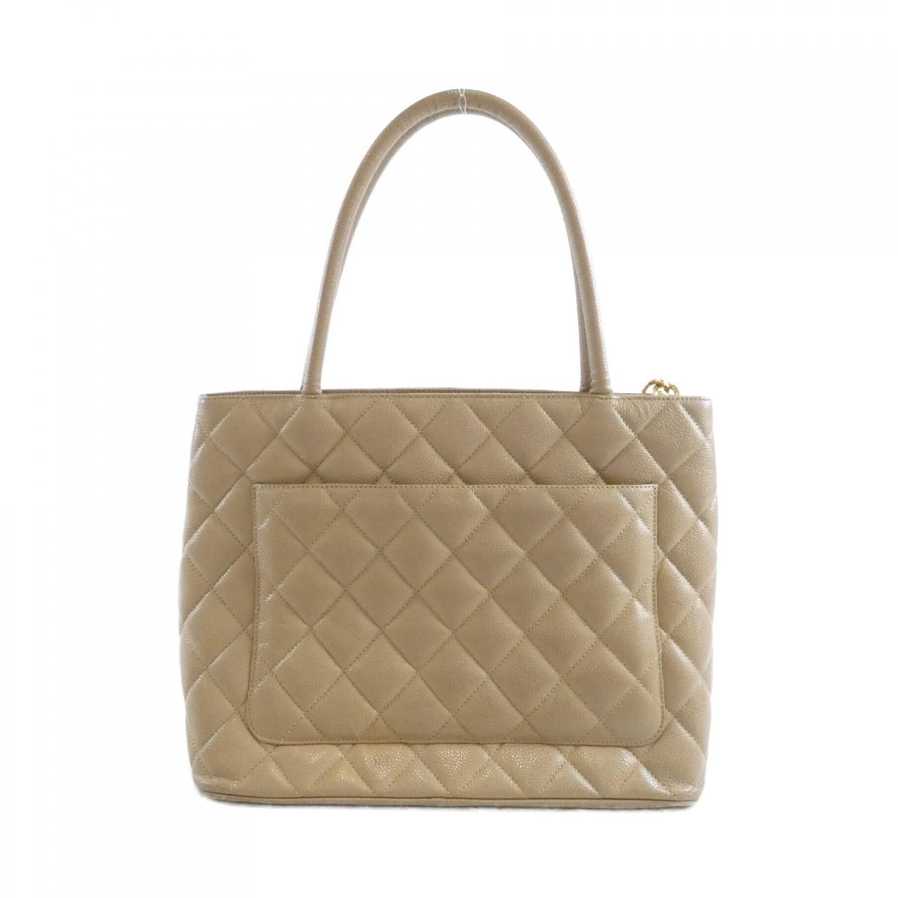 Chanel Bag Handbag Beige — view 2