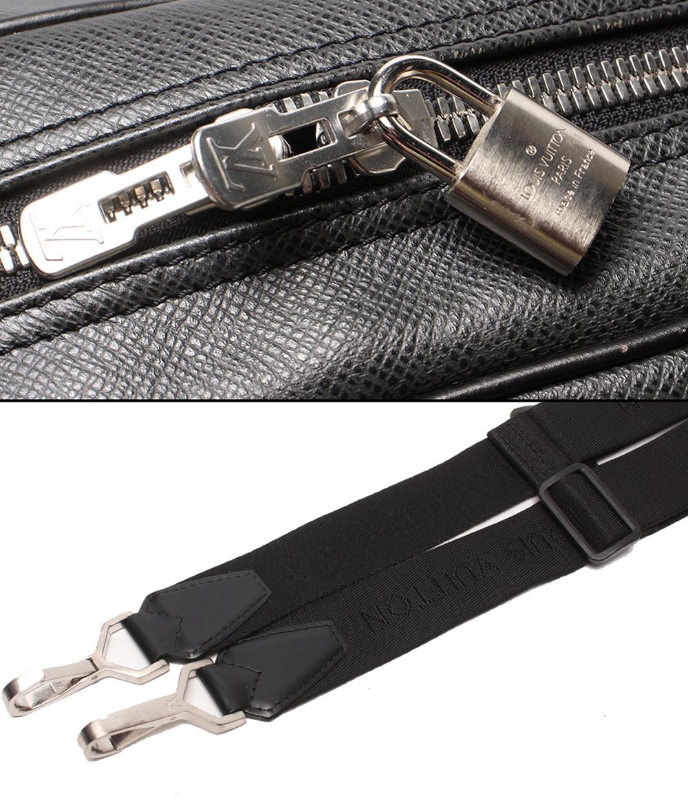Louis Vuitton 2-Way Boston Bag Crossbody Kendall 55 Taiga — view 9
