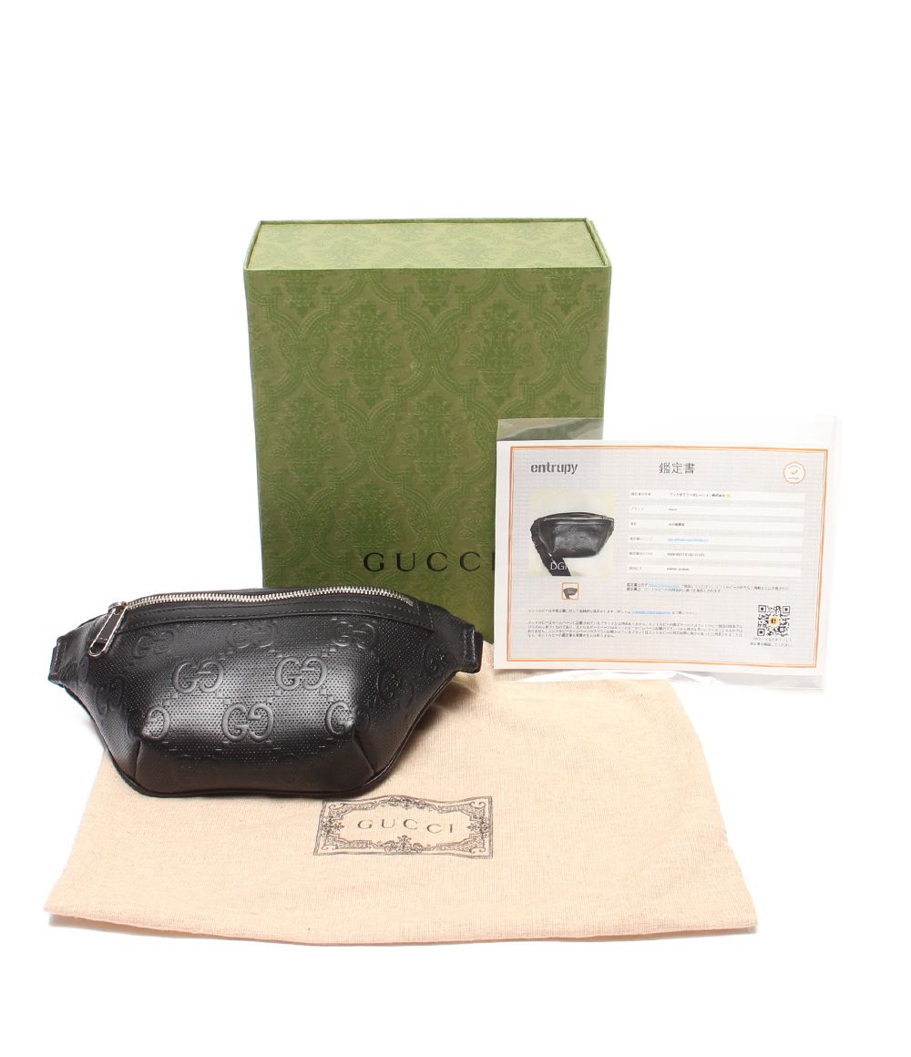 Gucci Waist Pouch Belt Bag GG Embossed — view 9