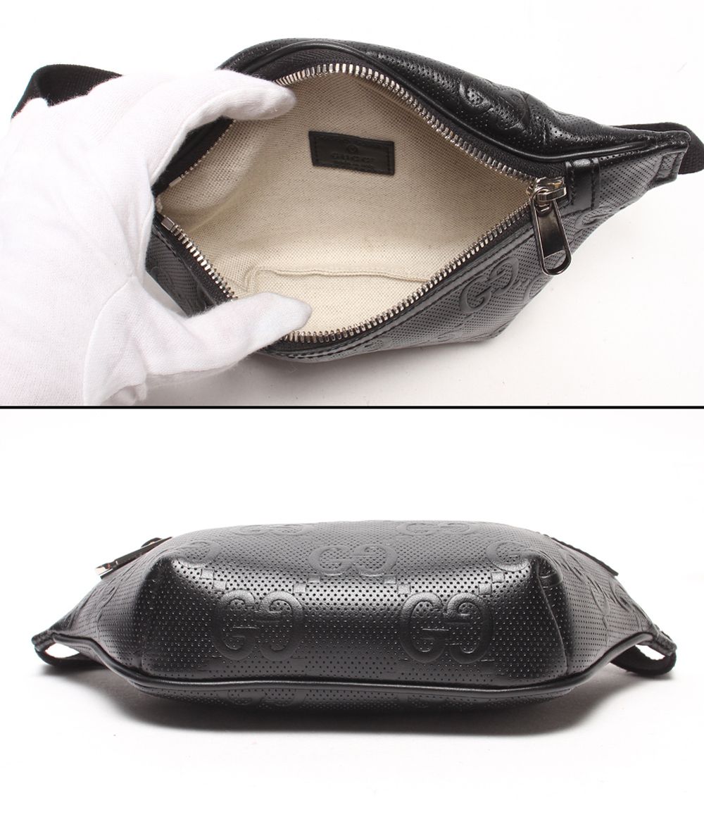 Gucci Waist Pouch Belt Bag GG Embossed — view 4