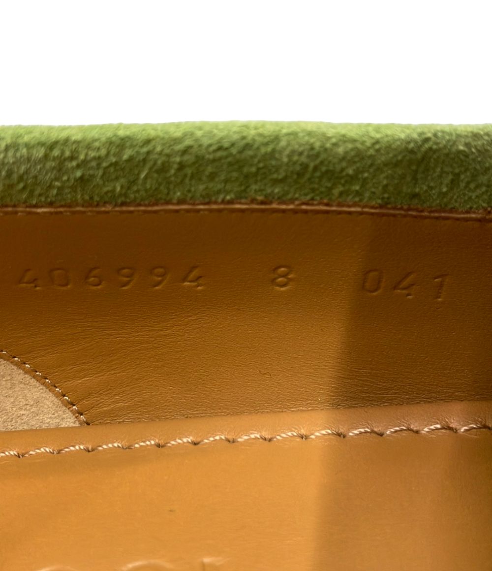 Gucci Suede Bit Loafers 8 — view 5