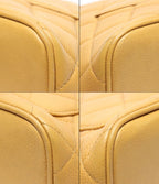 Chanel Tote Gold Caviar Leather Reissue Medallion No 5 — view 5