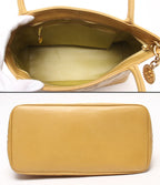 Chanel Tote Gold Caviar Leather Reissue Medallion No 5 — view 3