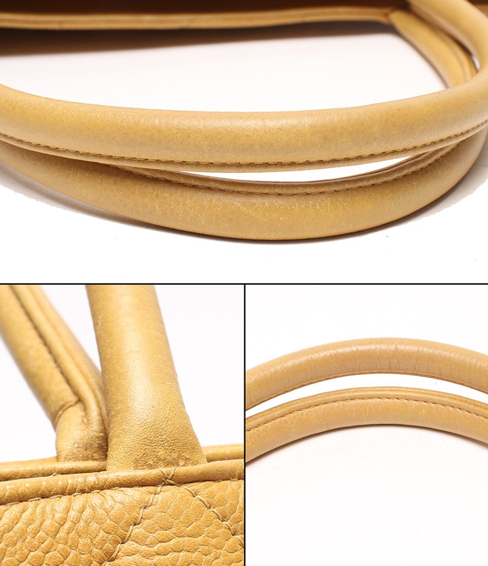 Chanel Tote Gold Caviar Leather Reissue Medallion No 5 — view 6