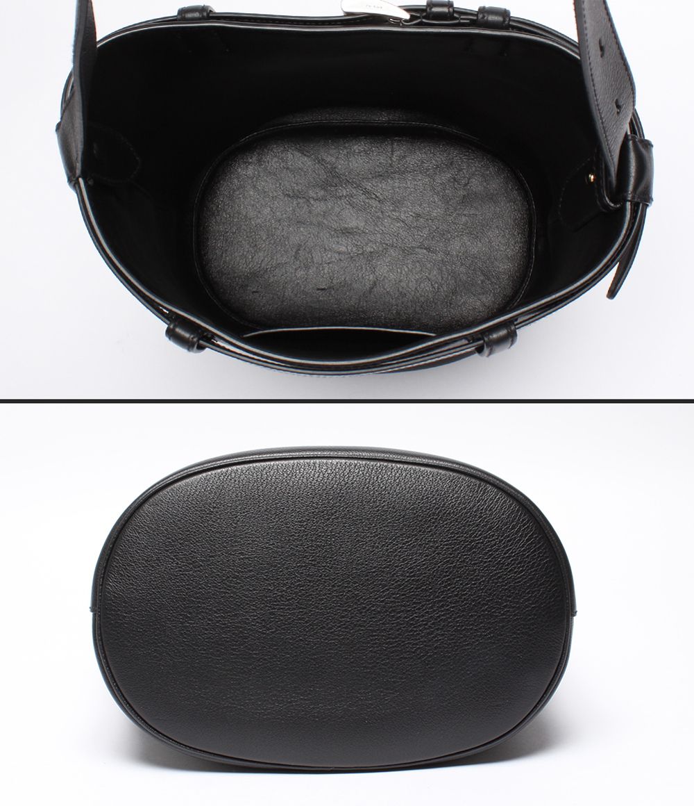 Prada Shoulder Bag Buckle with Belt Leather — view 3