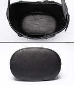 Prada Shoulder Bag Buckle with Belt Leather — view 3