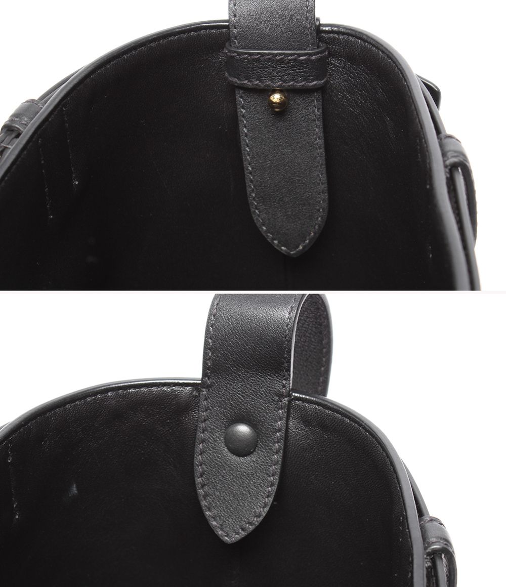 Prada Shoulder Bag Buckle with Belt Leather — view 6