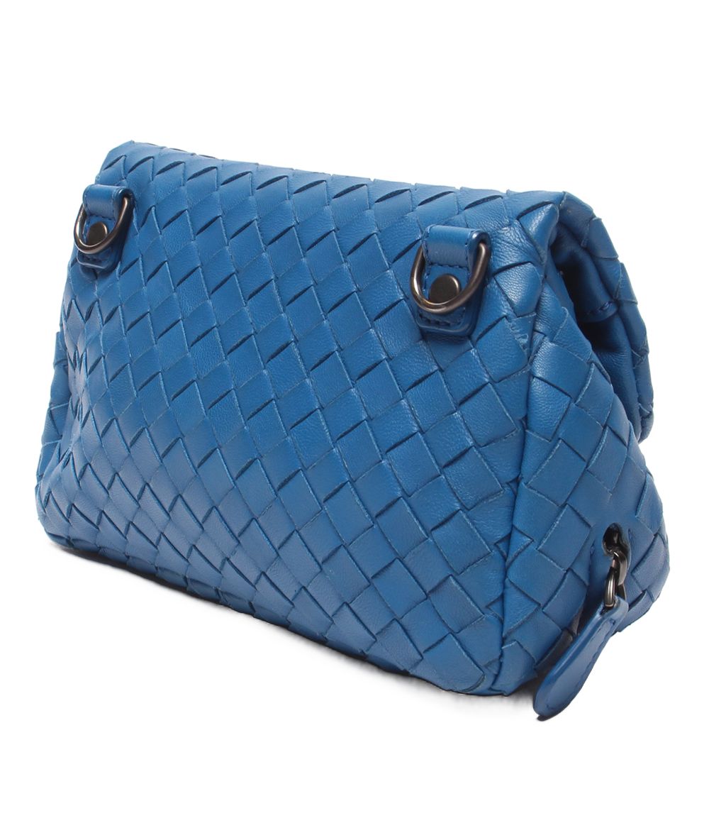 Bottega Veneta Chain Shoulder Bag Clutch Crossbody Intrecciato — view 3