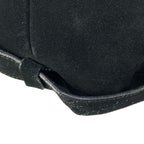 Saint Laurent Rive Gauche Handbag Mombasa Black Silver Leather — view 7