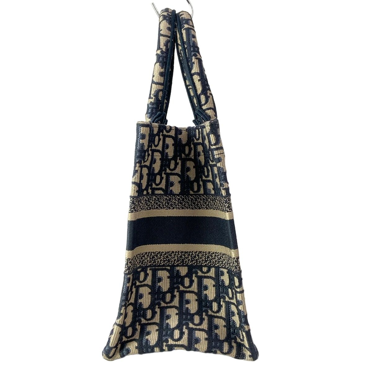 Dior Tote Book Small Ivory Navy — view 4
