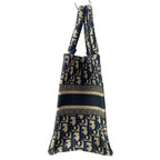 Dior Tote Book Small Ivory Navy — view 2