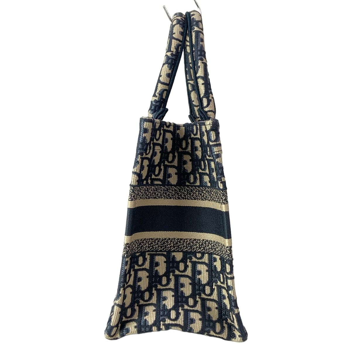 Dior Tote Book Small Ivory Navy — view 2