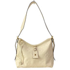 Louis Vuitton Shoulder Bag Monogram Empreinte Carryall Zip Nmpm Cream Leather
