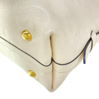 Louis Vuitton Shoulder Bag Monogram Empreinte Carryall Zip Nmpm Cream Leather — view 6
