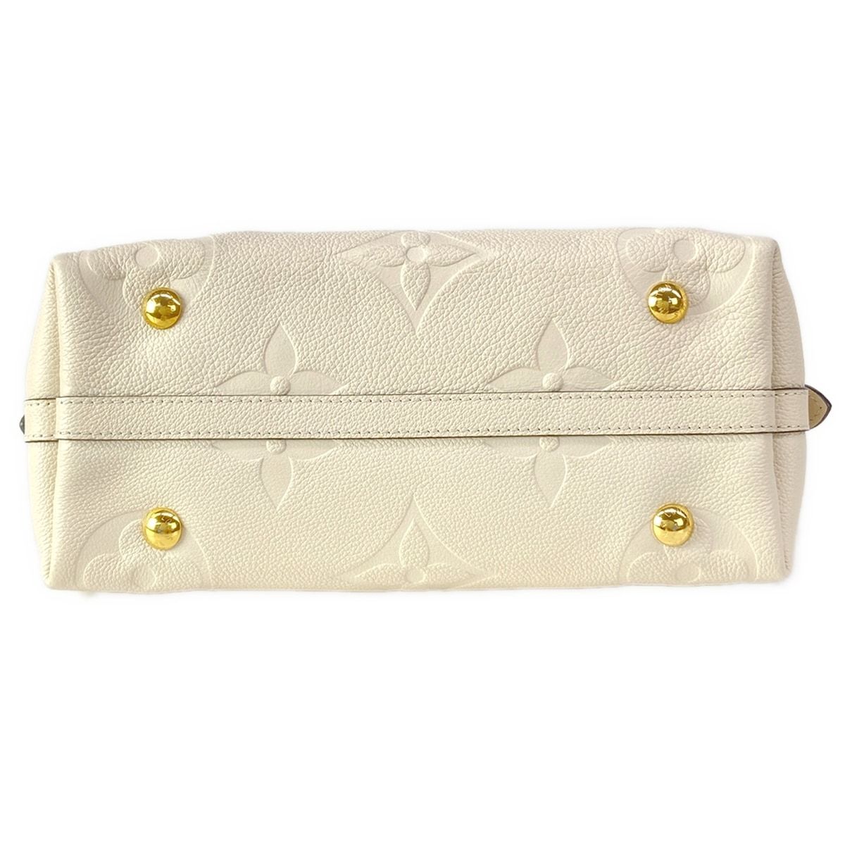 Louis Vuitton Shoulder Bag Monogram Empreinte Carryall Zip Nmpm Cream Leather — view 5
