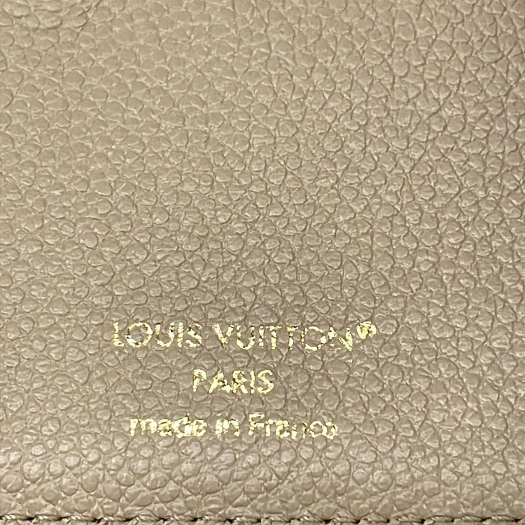 Louis Vuitton Bifold Wallet Monogram Empreinte Portefeuille Clair Tourterelle — view 5