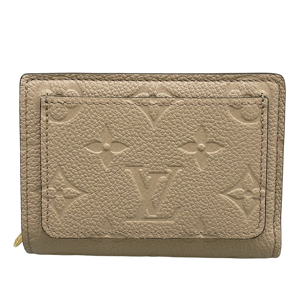Louis Vuitton Bifold Wallet Monogram Empreinte Portefeuille Clair Tourterelle — view 2