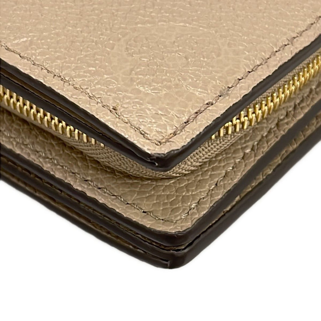 Louis Vuitton Bifold Wallet Monogram Empreinte Portefeuille Clair Tourterelle — view 6