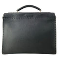 Fendi Business Bag Peekaboo Iconic Fitselleria Black Monster Eye Leather