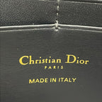 Dior Wallet Saddle Navy Chain Leather — view 6