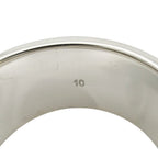 Gucci Icon Wide Ring 18k White Gold — view 9