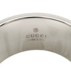 Gucci Icon Wide Ring 18k White Gold — view 7