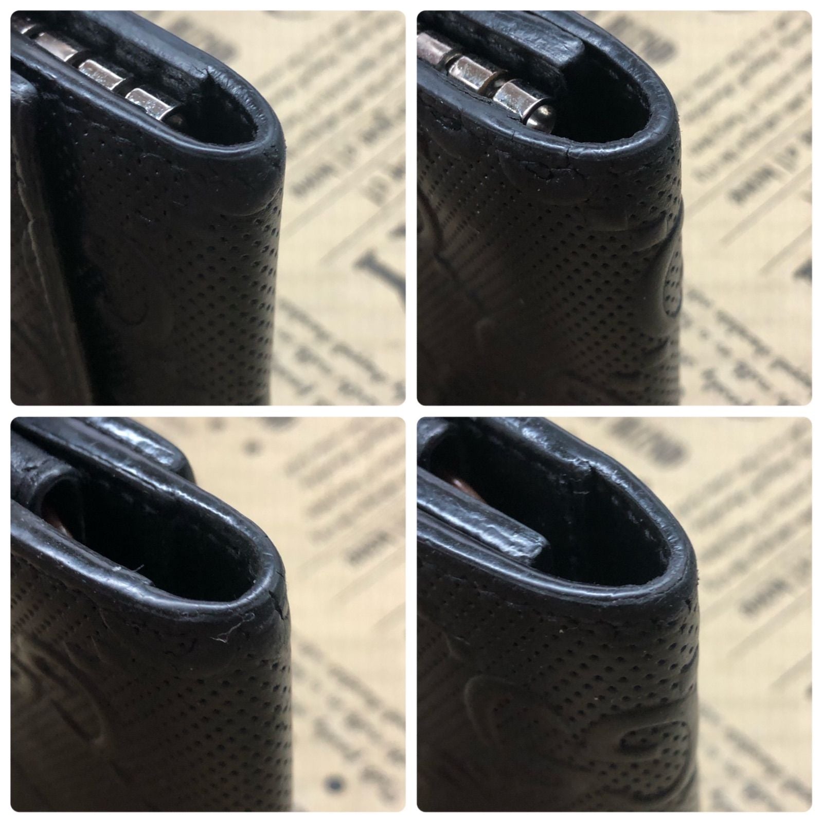 Gucci Key Case GG Embossed Logo Key Holder — view 4