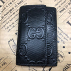 Gucci Key Case GG Embossed Logo Key Holder — view 2