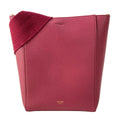 Celine Shoulder Bag Sangles Bucket Small Raspberry Removable Strap