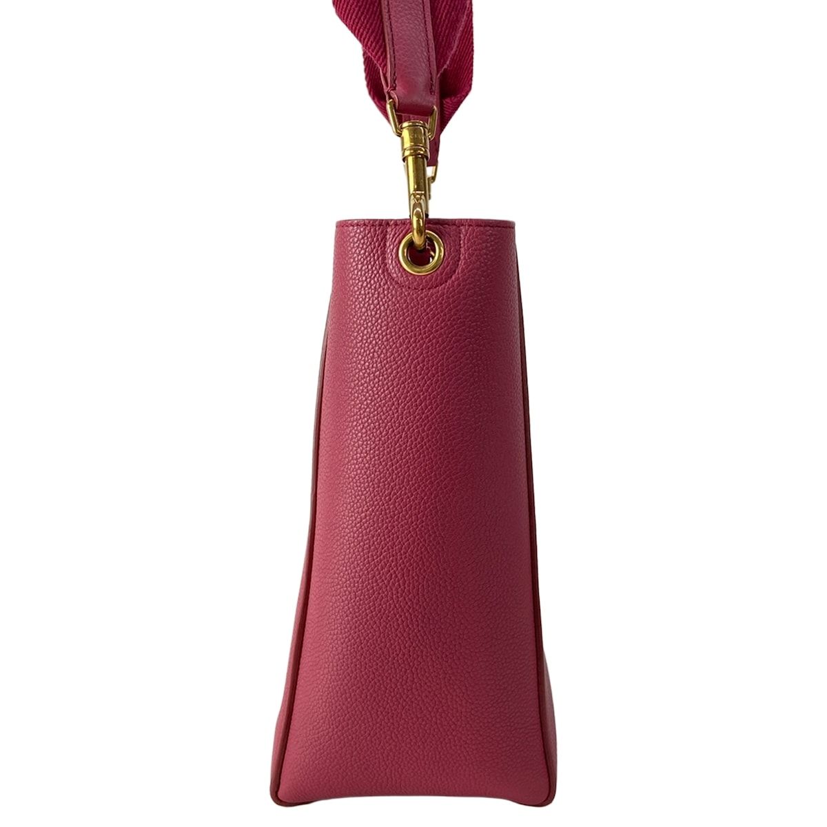 Celine Shoulder Bag Sangles Bucket Small Raspberry Removable Strap — view 2