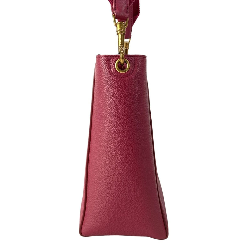 Celine Shoulder Bag Sangles Bucket Small Raspberry Removable Strap — view 4